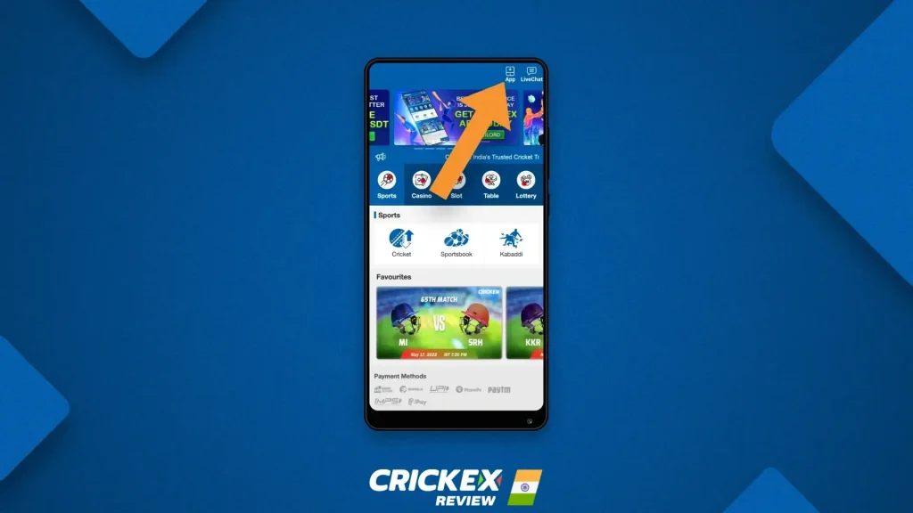 crickex app login